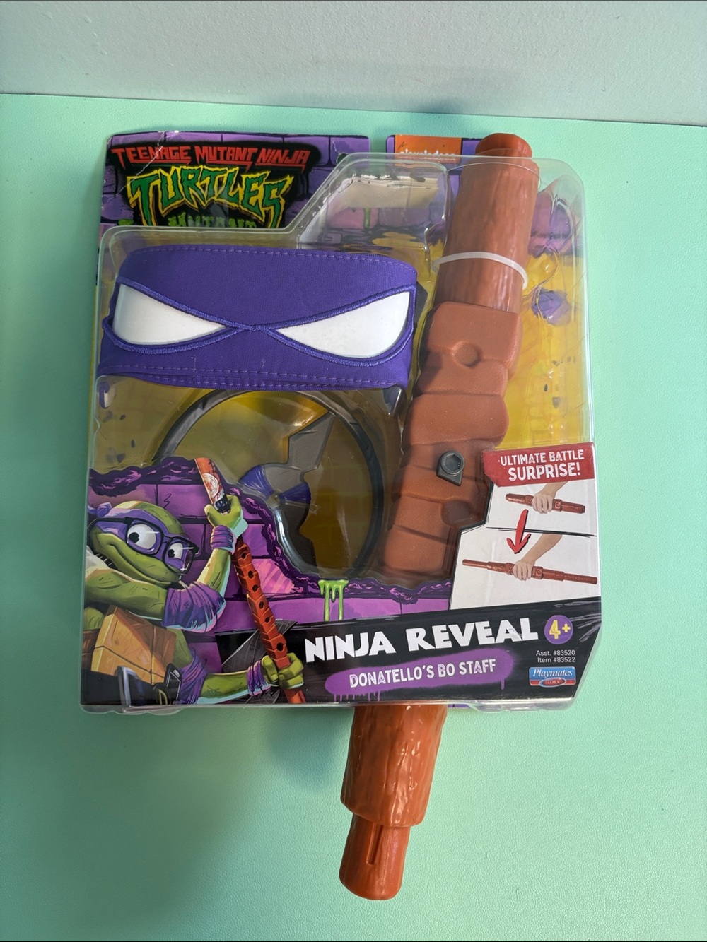 Teenage Mutant Ninja Turtles Ninja Reveal Donatello’s Bo Staff, Kids Toy